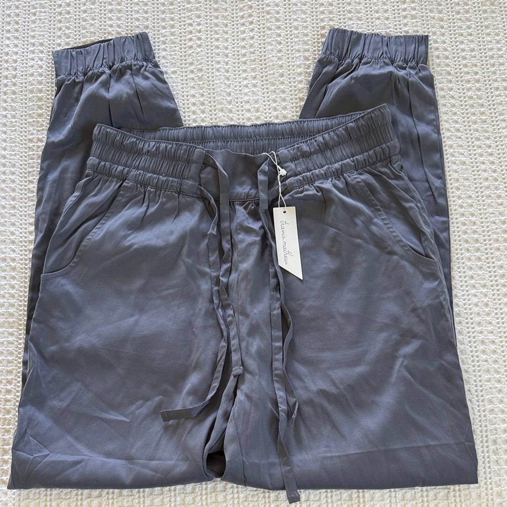 Travis Mathew blue/Gray Drawstring Jogger Pants